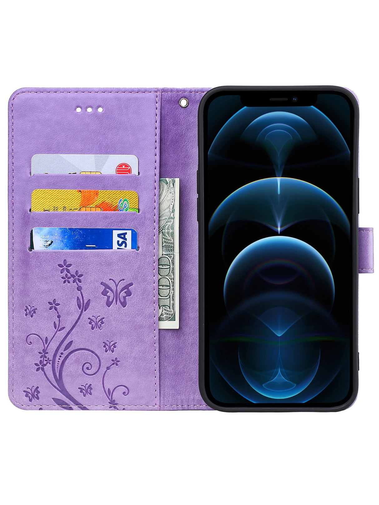Embossed Butterfly Phone Case - Picksentials
