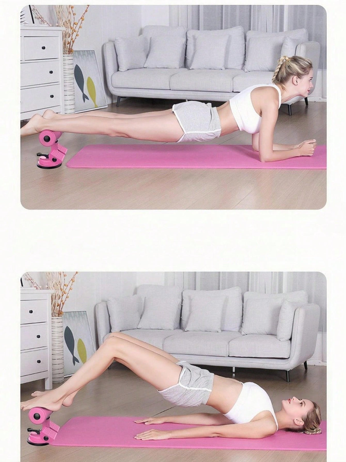 Sit Up Assistant - Pink - Picksentials