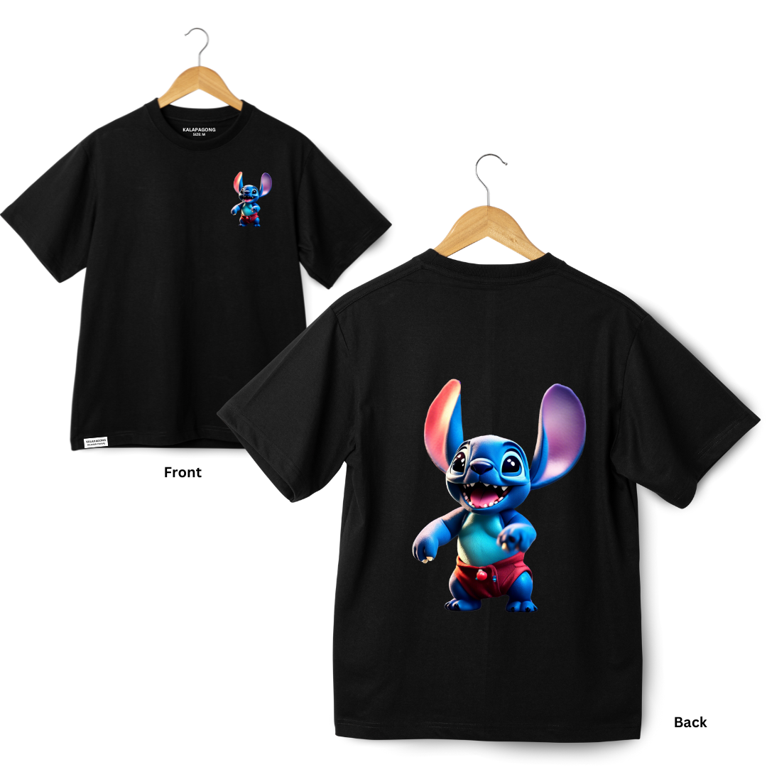 Cartoon Designed Oversize T-shirt