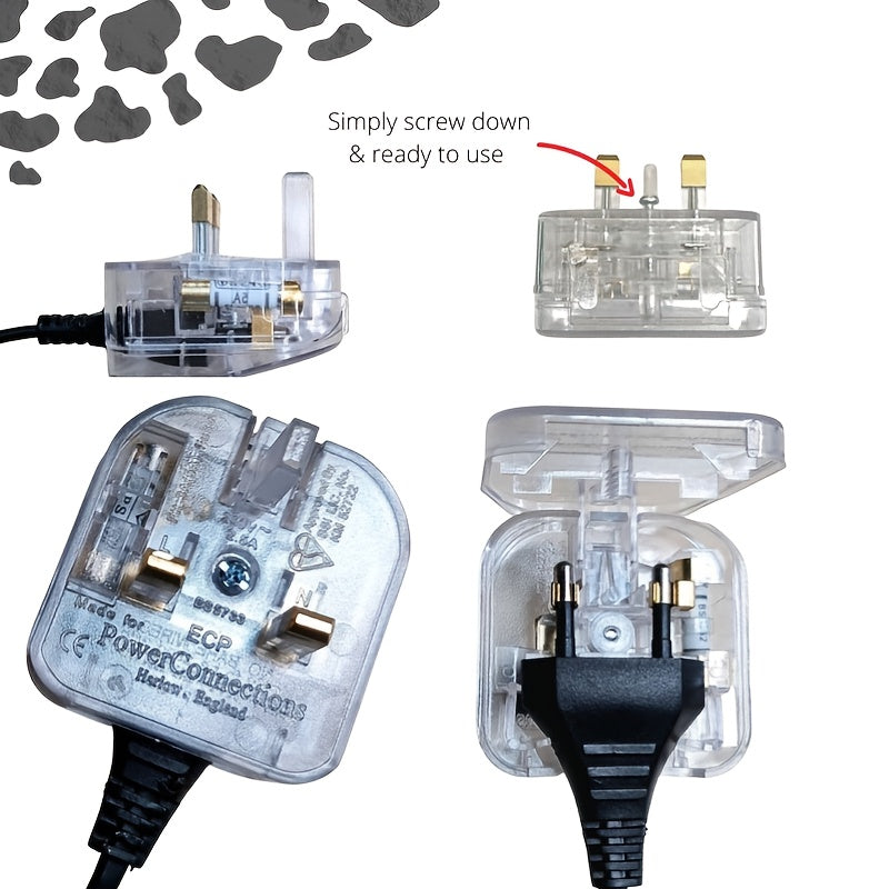 EU to UK Plug Converter