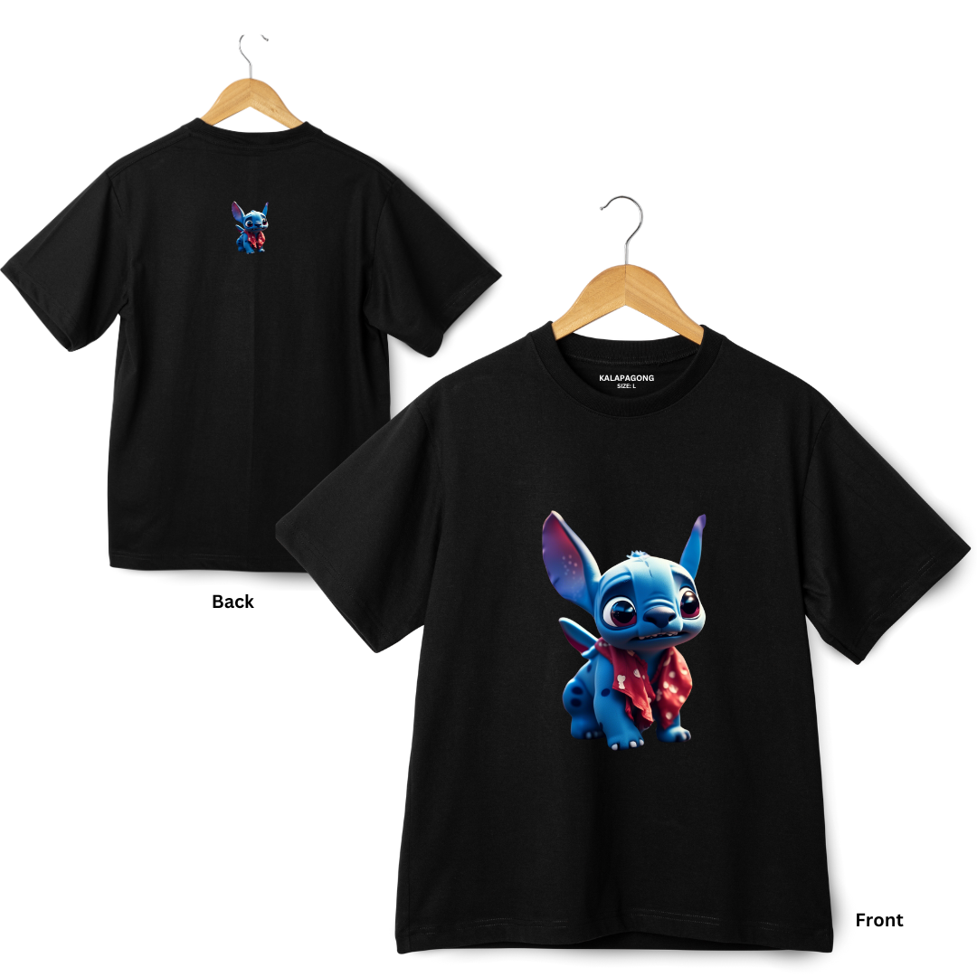 Cartoon Designed Oversize T-shirt