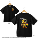 Cartoon Designed Oversize T-shirt