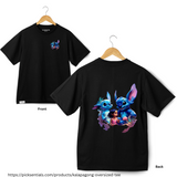 Cartoon Designed Oversize T-shirt