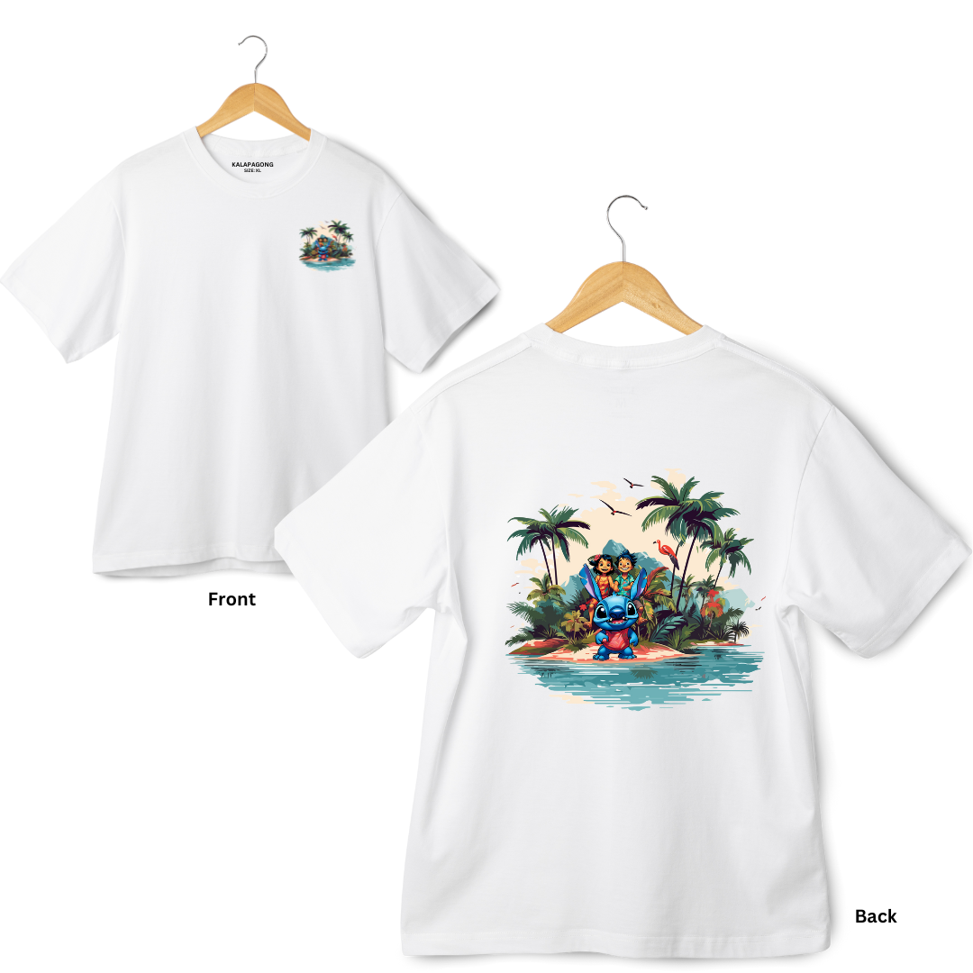 Cartoon Designed Oversize T-shirt