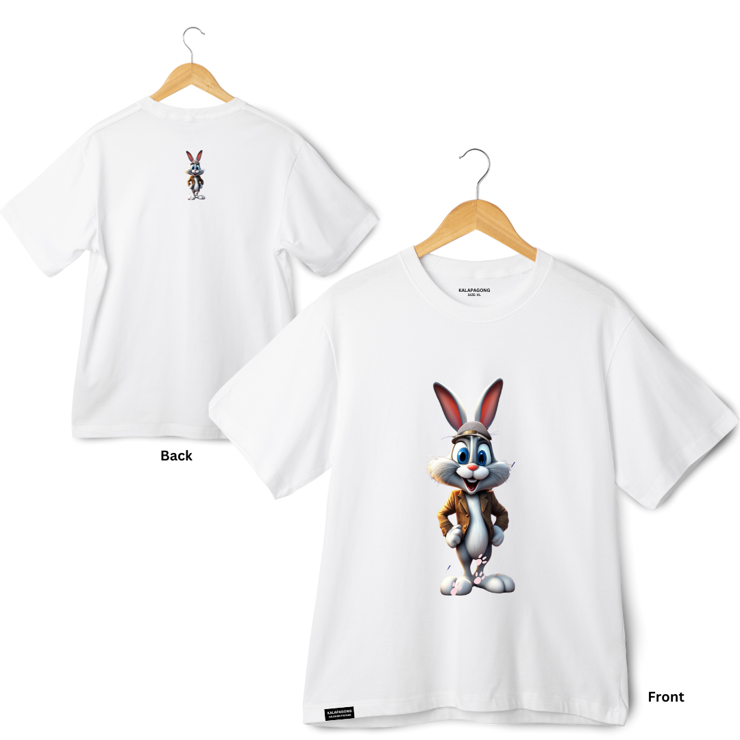 Cartoon Designed Oversize T-shirt