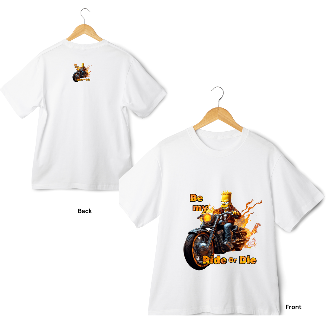 Cartoon Designed Oversize T-shirt