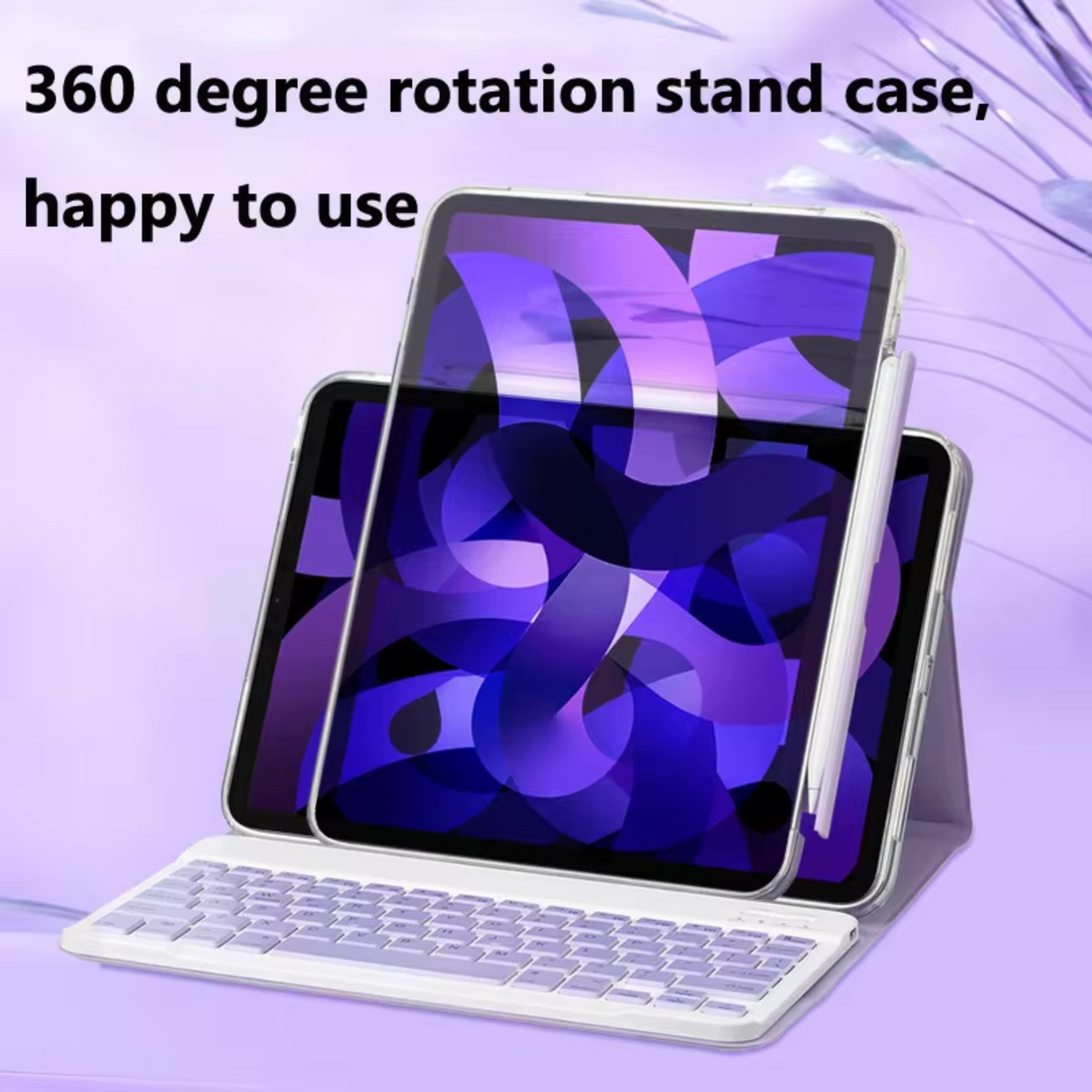 iPad Rotation Keyboard Detachable Magnetic Case