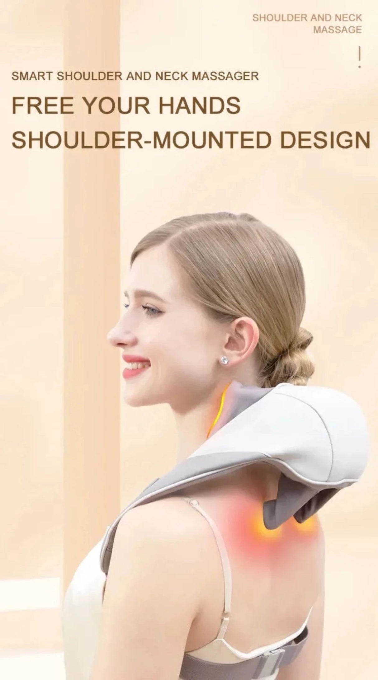 Electric Shiatsu Massager: Relax Anywhere