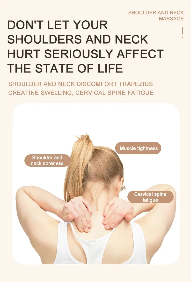 Electric Shiatsu Massager: Relax Anywhere