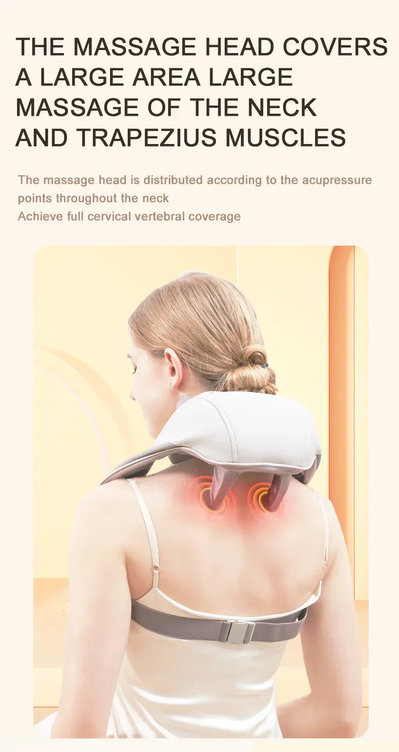 Electric Shiatsu Massager: Relax Anywhere