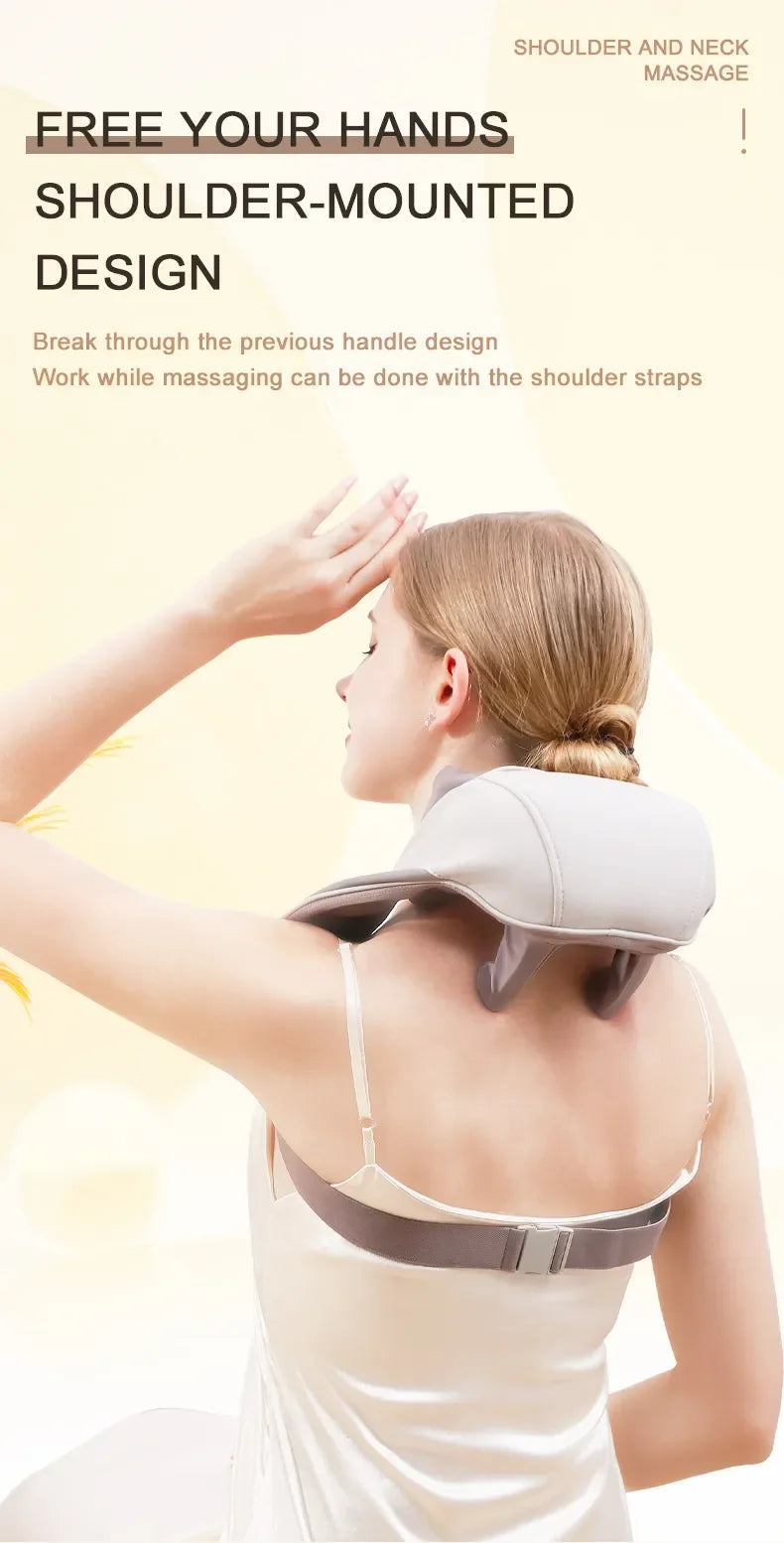 Electric Shiatsu Massager: Relax Anywhere