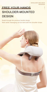 Electric Shiatsu Massager: Relax Anywhere