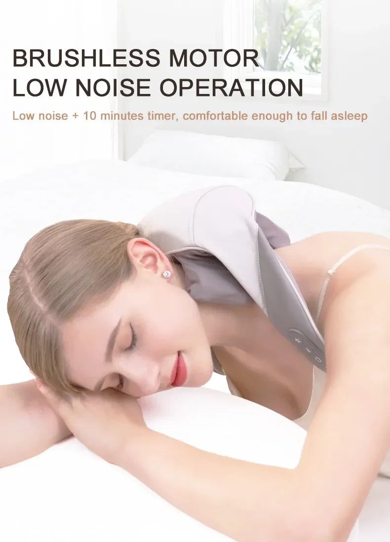 Electric Shiatsu Massager: Relax Anywhere