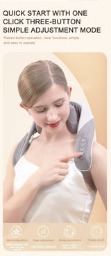 Electric Shiatsu Massager: Relax Anywhere