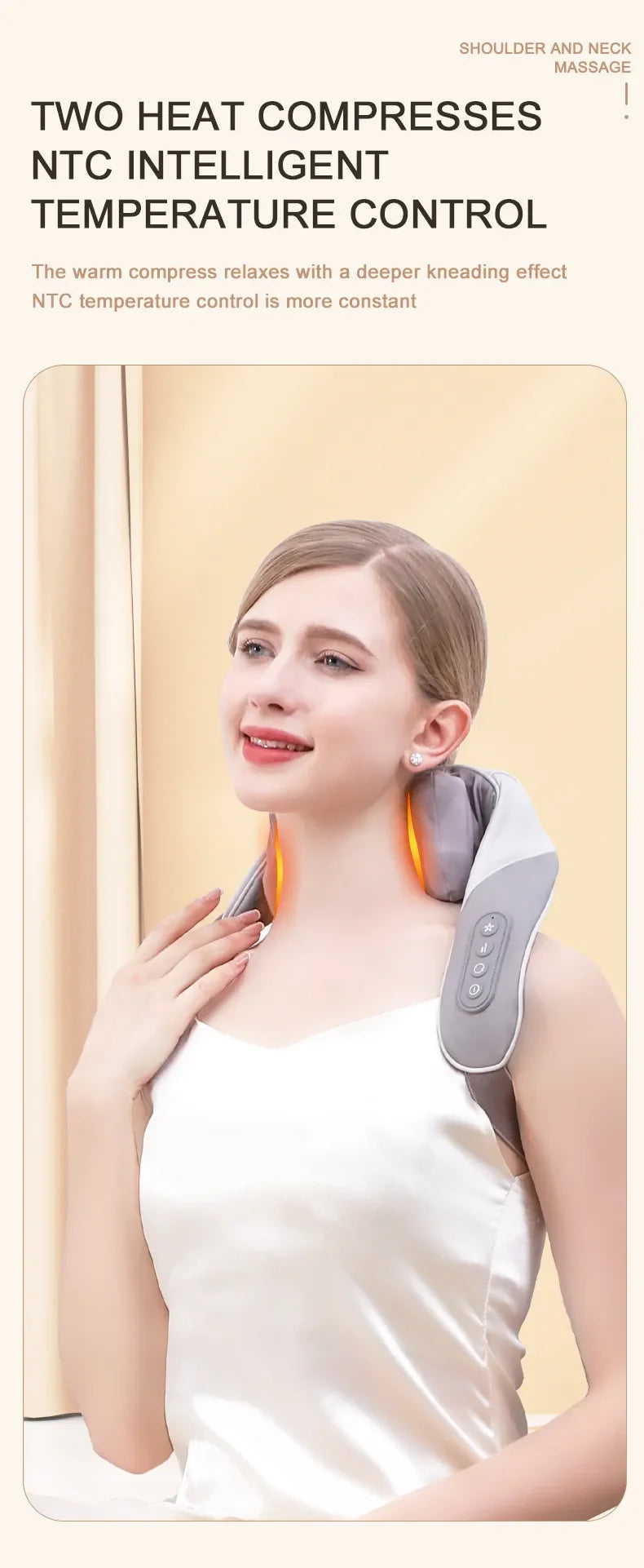 Electric Shiatsu Massager: Relax Anywhere