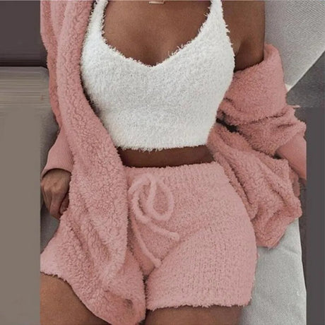 Cozy 3-Piece Winter Pajama Set - Picksentials