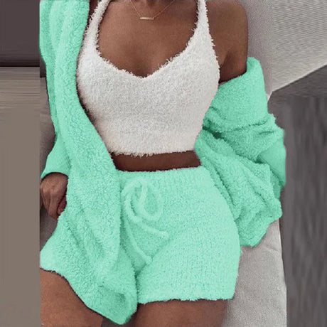 Cozy 3-Piece Winter Pajama Set - Picksentials